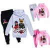 Pullovers Girls Long Sleeve Hoodies Autumn Spring Cute student Sweatshirt And Hoody children Hooded ladybug Printed Casual Suit C11421389