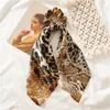 Leopard Print Scrunchies Женщины Шарф волос Эластичный Богемский Парикмахерская Бантика Волос Резина Резиновые Веревки Девушки Детские Галстуки Аксессуары