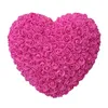 New25cm coração em forma de flor rosa dia dos namorados presente por atacado amor PE espuma flores casamento festa decoração seaway ccd12994