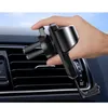 Suporte universal multifuncional do telefone do carro da montagem do suporte de ar do suporte do carro sem magnética