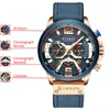 Klockor Mäns Fashion Watch Luxury Brand Curren Sport Armbandsur Casual Quartz Business Watch Man Klocka Vattentät 30 m Reloj Q0524