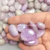 Natural Kunzite Tumbled Stone Arts and Crafts Polished High Energy Reiki Healing Spodumene Crystal Quartz 15-25mm Irregular Gemstones Jewelry Making Collection