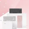 MIIIW Buttooth Dual-Mode Mini 85 Klucze 2.4 GHz Metal Keyboard Multi System Bezprzewodowy Office Komputer Laptop Tablet Key