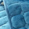 Effen kleur antislip sofa cover dikker zacht pluche kussen handdoek voor woonkamer meubels decor slipcovers Couch covers 210723