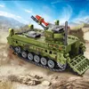 SEMBO Military Series Reloaded Type 85 Main Battle Tank Model Building Blocks Diy Assemble Bricks Education Toys For Children X0902