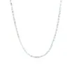 Chokers Vjgyho 925 Collier de chaîne de clavicule étincelant en argent sterling pour les femmes simplicité la mode Choker charme bijoux beau ami cadeau