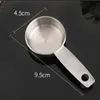 30ml 304 de aço inoxidável colher de medição cozinha ferramentas de cozimento grãos de café copo de medição RRA11585