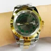 2813 Automatic Mechanical Mens Watch Date 41mm Stainless Steel Sapphire Glass Solid Clasp Roman Num Just Dail