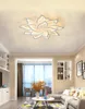 Modern LED takljus Eye Acryl ljuskrona lampa för vardagsrum sovrum matsal vit färdiga ljuskronor hembelysningsarmaturer