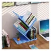 3 lagen Boomvormige boekenplank Nursery Simple Shelf Student Desktop Boeken en Sundries Sorteren Opslag Estante Room Organiseren 211102