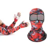 Ciclismo Caps Máscaras Verão Men039S Camuflagem Women039S Balaclava Full Face Cachecol Pescoço Capa Capuz e Manguito Exército Bicicleta Hun3075781