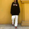 Houzhou 레트로 포켓 힙합 스트레이트화물 바지 남성과 여성 대형 청바지 바지 하라주쿠 streetwear 데님 빈티지 211124