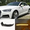 2PCS dla Audi A4 S4 RS4 B9 A5 S5 RS5 2016 2017 2018 2019 Dynamic Turn Signal LED LED LED Wing Lampa lusterka lusterka wstecznego