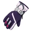 Baby Ski Gloves Vattentät Ridning Vitens Vinter Varm Utomhus Sportkläder Tillbehör 6 Design Valfri BT6712