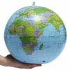NOUVEAUGlobe gonflable monde terre océan carte balle géographie apprentissage éducatif ballon de plage enfants jouet maison bureau décoration RRD12222