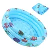 Accessoires bébé piscine gonflable ronde de natation épaissie jeu d'eau pour intérieur extérieur prenant le bain
