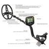 TX850 Detector de metales profesional Profundidad subterránea Búsqueda Busca Finder Gold Treasure Detecting PinPointer