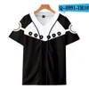 Custom Man Baseball Jersey Knappar Homme T-shirts 3D Tryckt skjorta Streetwear Tees T Shirts Hip Hop Kläder Fram och baksida Tryck bra 033