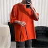 Men's T Shirts Men's Oversized T-shirt Lifestyle Apparel Workout And Fitness Casual Hip-hop Top Summer Solid Color Plus Size Man