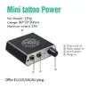 Professionelle komplette Tattoo-Kit 2 Maschinen Set Nadeln Tipps Stromversorgung HW-10GD