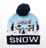 Adult Kids LED Christmas Beanie Jacquard Knit Hat Light Up Tree Xmas Snowman Knitted