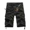 Summer Cargo Shorts Men Cool Camouflage Cotton Casual s Short Pants Brand Clothing Comfortable Camo No Belt 210716