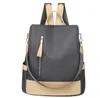 Gray designer backpack purse for women travel anti theft backpack fashion school book bags for girls crossbody top handle bags