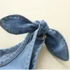 Pagliaccetti per neonati Tute intere per neonate Navy Jean Infantil Bebes Tute senza maniche 0-18 mesi Tute per bambini Vestiti 790 Y2