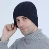 Chapeaux casquettes automne et hiver couverture chaude tricotée pour hommes01274906154052758