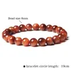 Braccialetti con perline Bracciale occhio di tigre da uomo Braccialetti con ciondoli in pietra naturale ematite per le donne Braccialetti per meditazione Energy Reiki Gioielli all'ingrosso K