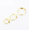 Body Jewelry Surgical Steel Rings Piercing Nose Ring Hoop Lip Earing 6/8/10mm Pierced Clip Gift Cartilage Stud Earrings