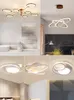 Tavan ışıkları bütün ev akıllı aydınlatma paketi kombinasyonu oturma odası lambası basit modern atmosferik avize nordic