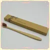 mixed color bamboo toothbrush high-grade bamboo toothbrush healthy and environmentally friendly soft bristles toothbrush