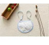 Cherry Baby Paintify Bibs Burp Скатерет Двойной слой Хлопок Шарфом Платка Успокаивающая Слива Полотенце Оптом RRB13298