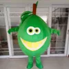 Costume de mascotte de citron d'Halloween de haute qualité Personnaliser le personnage de thème d'anime de dessin animé Taille adulte Carnaval Noël Robe de soirée fantaisie