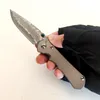 Beperkte op maat gemaakte versie Chris Reeve Messen Inkosi Gepersonaliseerde Titanium Handvat Damascus Folding Mes Pocket EDC Outdoor Equipment Tactical Camping Hunting Tools