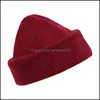 Beanie/Skl Hats Hats, Scarves & Gloves Fashion Aessoriesbeanie/Skl Caps Candy Colors Winter Hat Women Knitted Warm Soft Trendy Wool All-Matc