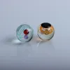 2 types de clous à quartz biseautés à bord biseauté de qualité américaine avec perle de verre de 22 mm 20 mm et pilule de perles de rubis de 10 mm