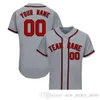 Maglia da baseball uomo personalizzata ricamata cucita squadra qualsiasi nome qualsiasi numero taglia uniforme S-3XL 014