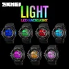 Nieuwe SKMEI Merk Mannen LED Digitale Militaire Horloge 50 M Waterdichte Dive Zwemmen Drsports Horloges Mode Outdoor Horloges X0524