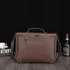 Leather Briefcase Laptop Messenger Bags for Men and Women Office School College Satchel Bag for Business Travel Commuter Laptops Protection