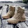 Высокое качество США военные кожаные ботинки для мужчин боевые бота пехоты тактические ботинки Askeri бот армейские боты армейские туфли Эркек Аяккаби