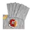 gray placemats