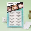 5 Pairs/set Sharpened Eyelashes Natural Long Slender False Lashes Handmade Sharpen Cross Weave Eyelash Extension Makeup Tool