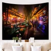 The Building Scenic 3D Print Tapestry Wall Hanging Psichedelico Wall Tapestry Wall Decor Copriletto Yoga Mat Picnic Cloth 210609