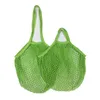 Shopping Bag Borse Shopper Tote Mesh Net Woven Cotton String Reusables Fruit Storage Bags Borsa riutilizzabile Home Bagss ZYY1072