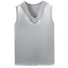 Koreanska Silk Kvinnor Toppar Kvinna Satin Tank Elastisk Lace Halter Plus Storlek Ärmlös Ladies Basic Tees 210427