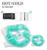 Ice Gel Eye Face Mask Hot Cold Reusable Therapy Sleep Masks For Headache Dark Circles fuktgivande kylande hudvårdsverktyg