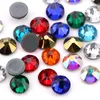 8 grandi 8 piccoli Hot Fix Crystal strass colorati vetro Hotfix strass pietra ferro su strass per vestiti di fissaggio a caldo