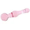 Anal leksaker rosa glas dildo pärlor butt plug skönhet sexiga leksaker sexprodukter buttplug anus stimulator dilator 1125